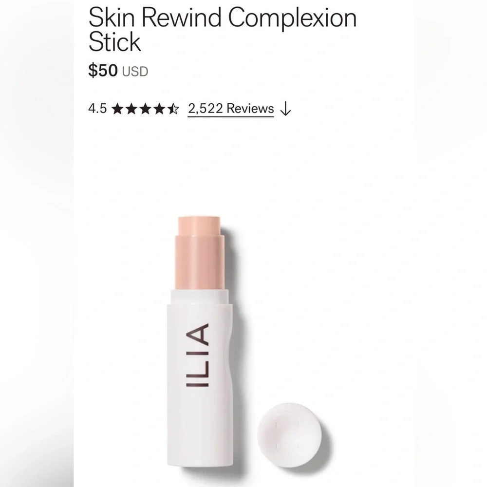 ILIA Skin Rewind Foundation Stick Abura 21W Medium with Warm Undertones